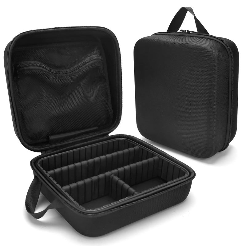 ZIBARBER Barber Carrying CaseBarber Case Stylist Tool Box Professional Salon Hair Cutting Grooming Kit Storage Organizer for Clippers Scissors Barber Supplies Small